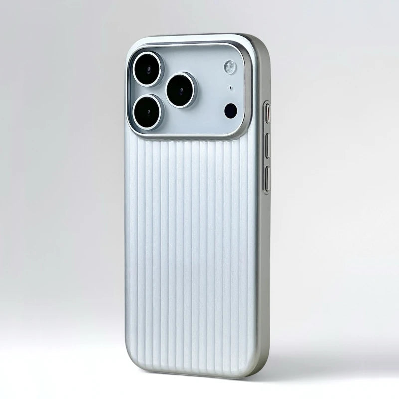 3D Luggage Stripe MagSafe Case for iPhone 14 15 16 17 Pro Max