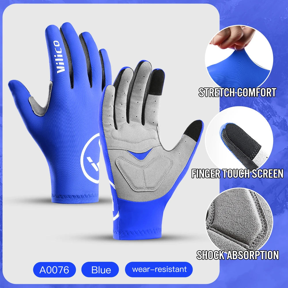 Half Finger Cycling Gloves Anti Slip MTB Road Bike Breathable