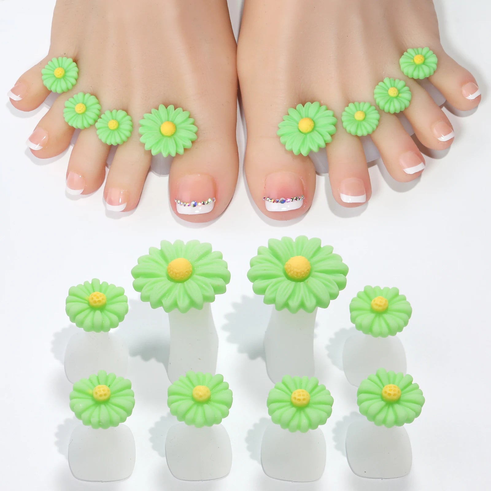Silicone Toe Separator Pedicure Foot Care