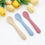 3PCS Baby Silicone Soft Spoon Set for Infant Feeding