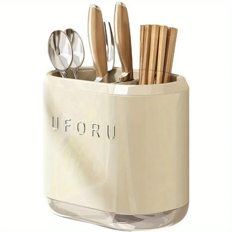 Wall Mounted Cutlery Holder Kitchen Drainer