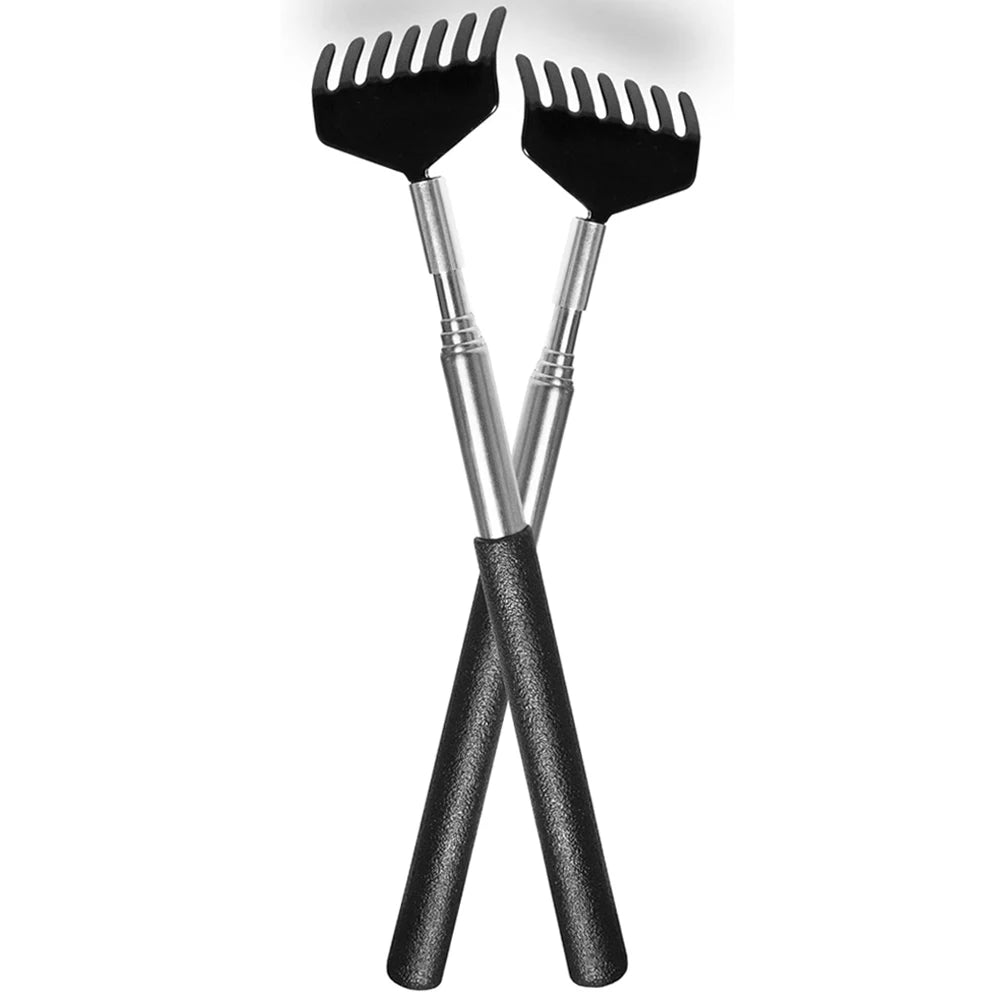 Extendable Metal Back Scratcher Portable Telescoping Hand Massager Gift