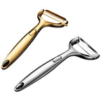 Golden Vegetable Peeler – Stainless Steel Potato & Carrot Peeler Tool