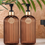 Reusable Dish Soap Dispenser Bottle Hand Press Liquid Soap Pump for Kitchen