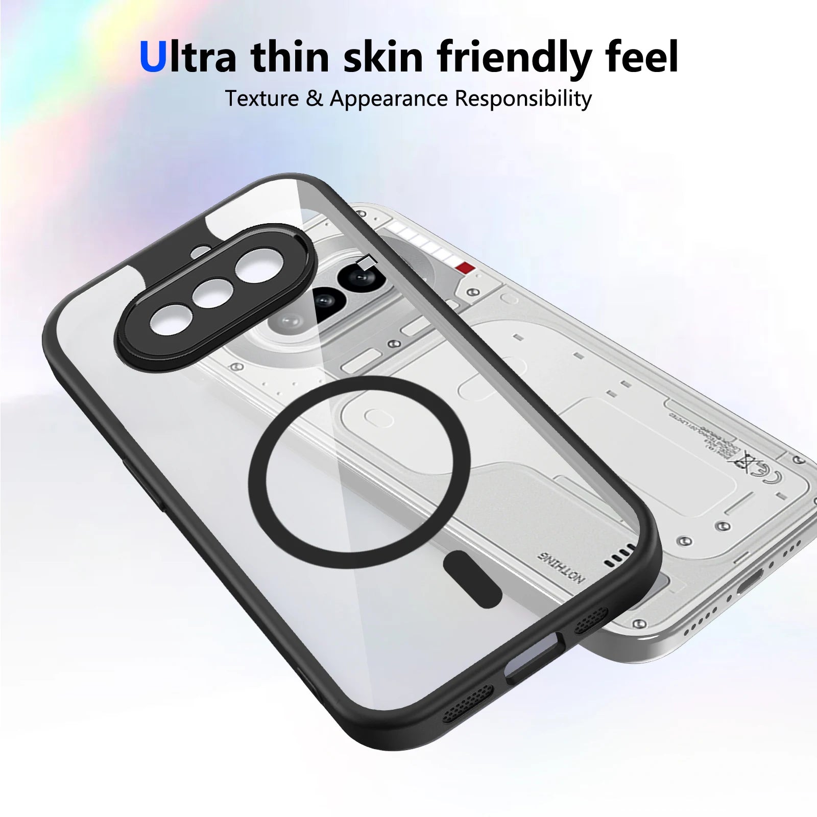 Luxury Magnetic Case for Nothing Phone 4A 3A Pro 3 2A Plus Cover