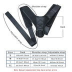 Sitting Posture Corrector Belt Straight Back Shoulder Support Aid