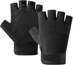 Fingerless Tactical Gloves Padded Breathable MTB Climbing Gloves