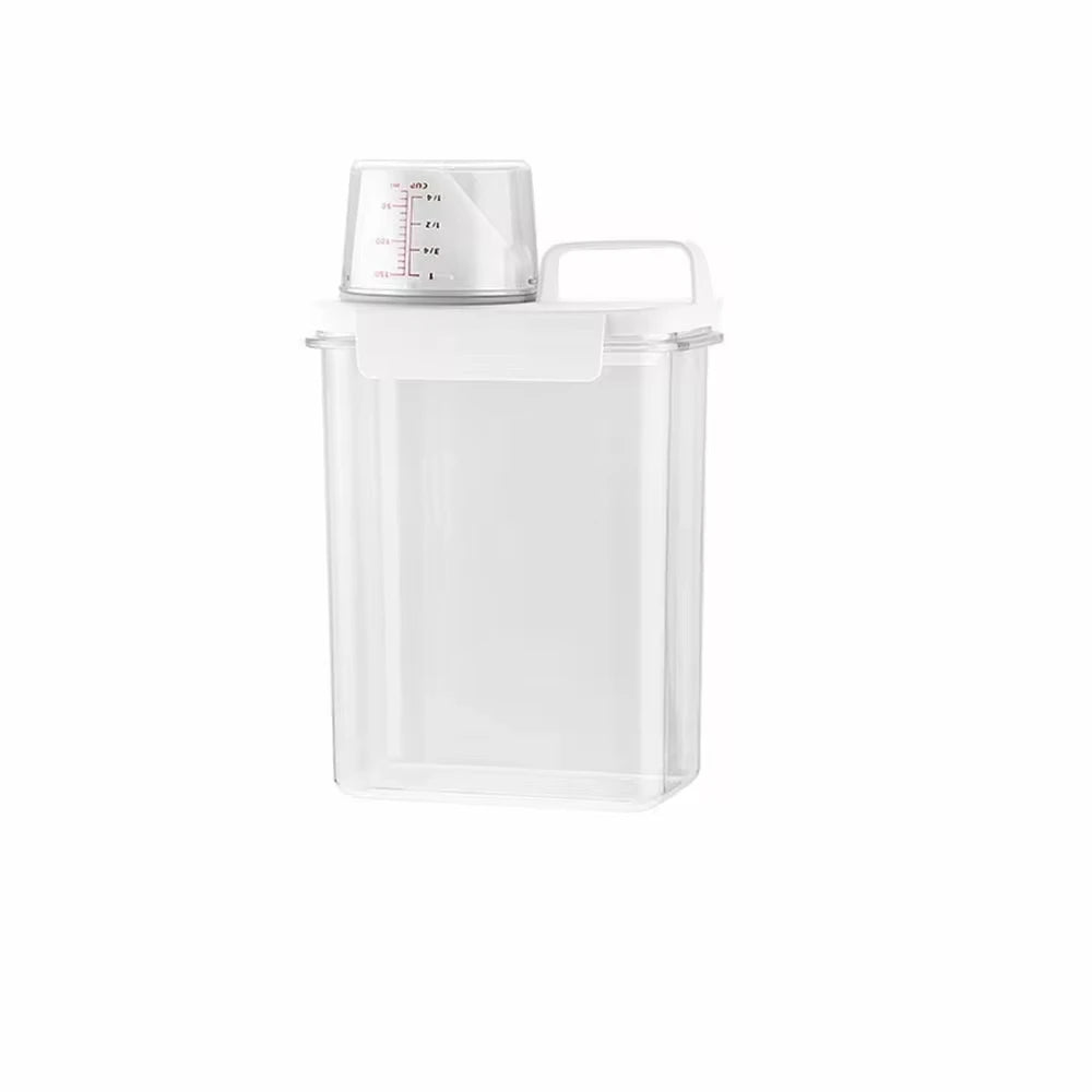 Laundry Detergent Dispenser Airtight Storage Box