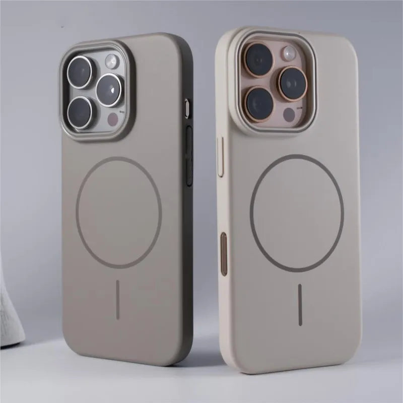 MagSafe Matte Magnetic Case for iPhone 17 Air 16 15 14 13 12 Pro Max