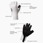 Half Finger Cycling Gloves Shock Absorption Anti-Slip MTB Gloves