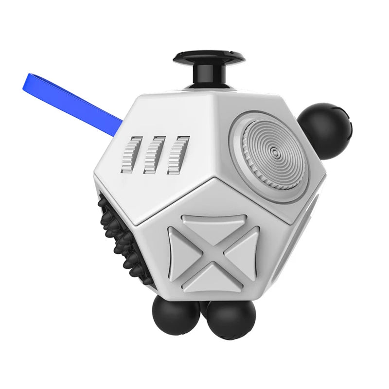 Fidget Cube - Multi-Sided Sensory Desk Toy for Stress Relief