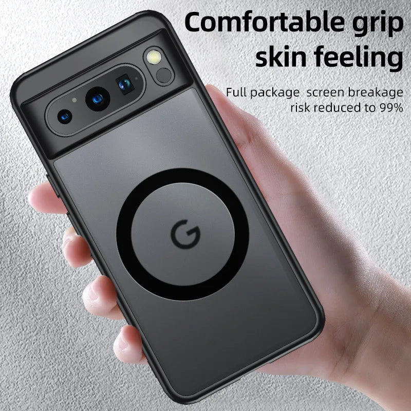Magnetic Wireless Charging Case For Google Pixel 10 9 Pro 8A 7A