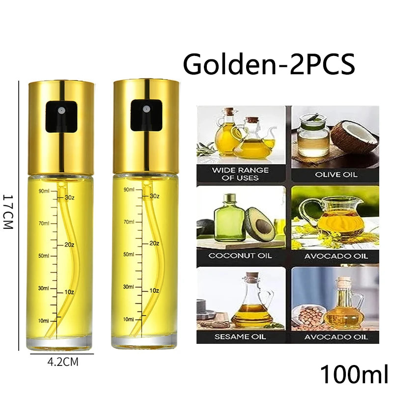 Glass Oil Sprayer for Cooking Olive Oil Spray Bottle for BBQ & Salad