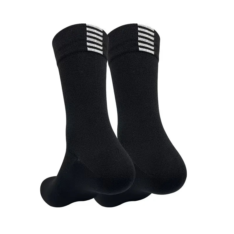 Jing Long Tube Cycling Socks Quick-Dry Unisex Bike Running All Season