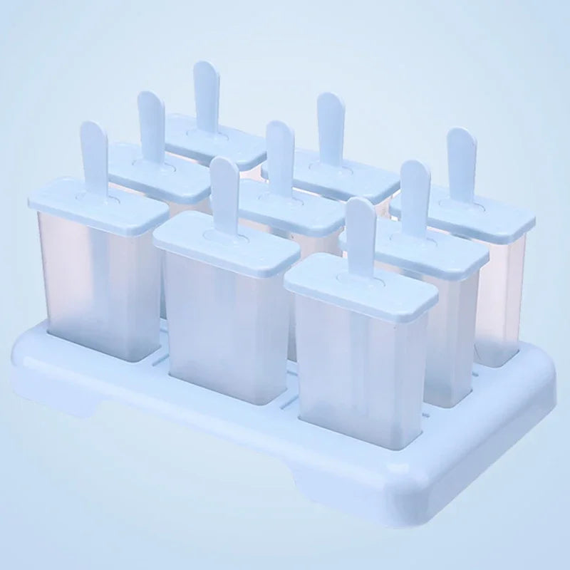 Ice Cream Popsicle Mold – Silicone Ice Cube Tray for Homemade Frozen Treats