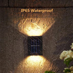Waterproof Solar LED Outdoor Wall Light for Garden & Street Decor