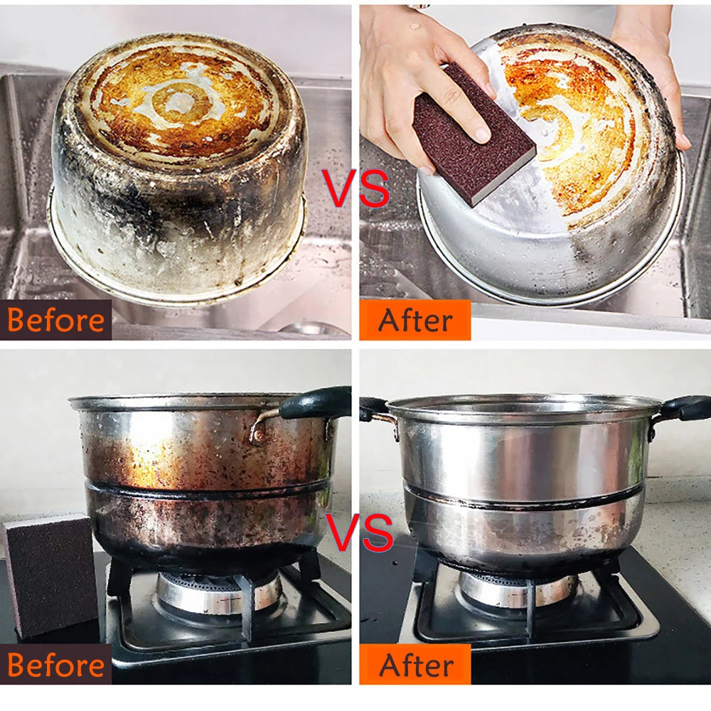 Magic Melamine Sponge Brush Kitchen Cleaner