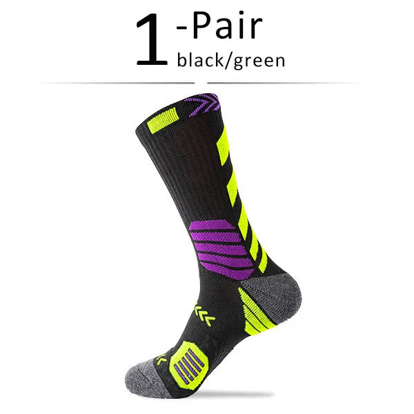 Elite Sport Compression Socks Running Cycling Basketball Socks Men