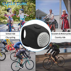 Electric Bicycle Horn 3 Sound Modes Loud MTB Bike Handlebar Alarm