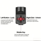 USB Rechargeable Bike Electronic Horn 120dB Loud Alarm Bell