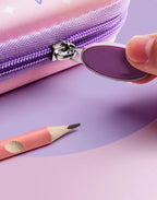 3D Unicorn Pencil Case Cute EVA Cartoon Stationery Box for Girls