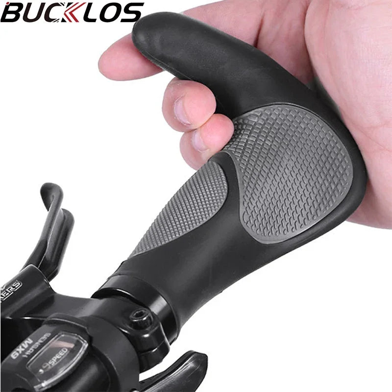 BUCKLOS Ergonomic Extended Bar MTB Handlebar Grips Secondary image