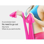 Yoga Hip Circle Resistance Bands Pilates Elastic Workout Band
