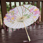 Buy 70cm Chinese Silk Tassel Umbrella