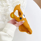 Cute Rilakkuma Bear Silicone Case for iPhone 12 13 14 15 16 17 Pro Max