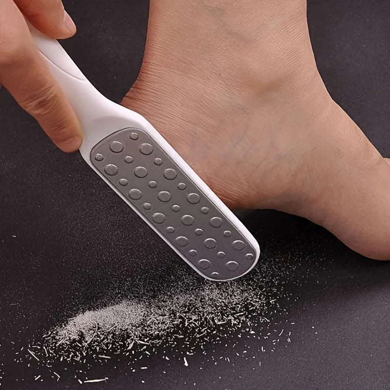 Premium Stainless Steel Double-Sided Foot File & Callus Remover Tool