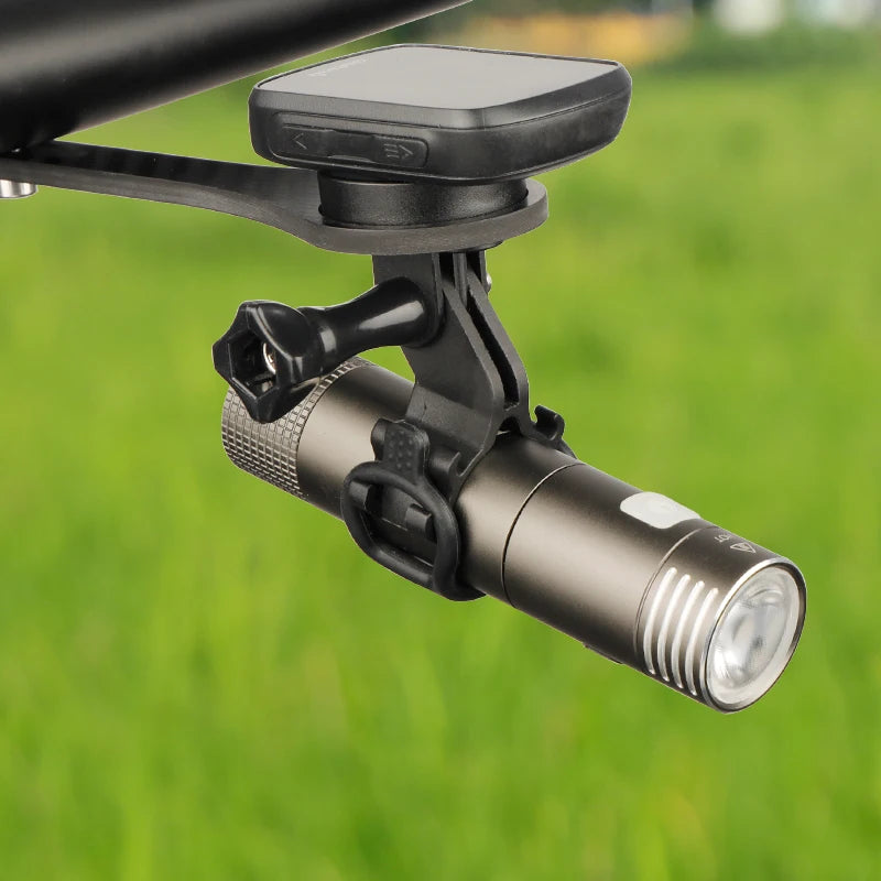 Aluminium Bike Computer Mount GPS Speedometer GoPro Handlebar Bracket