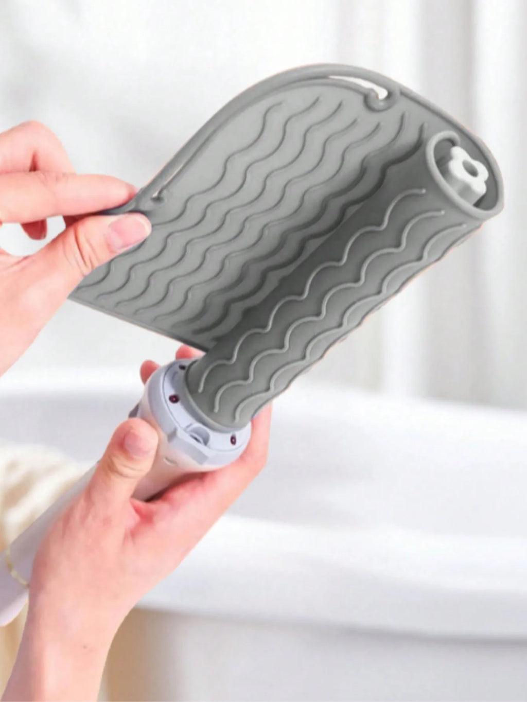 Plus Size Silicone Heat Resistant Mat for Flat Iron Curling Hair Tools