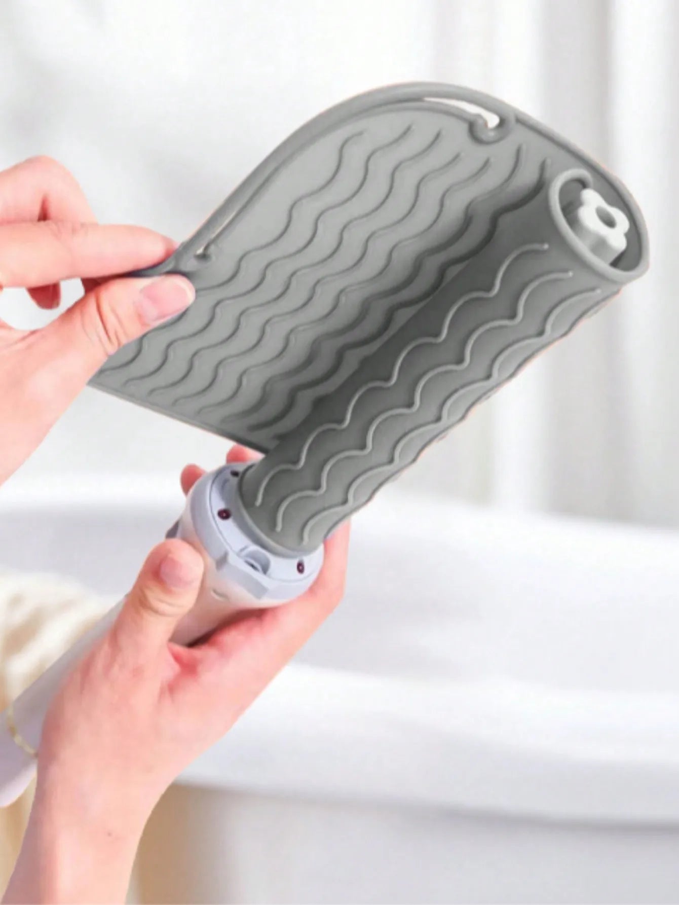 Plus Size Silicone Heat Resistant Mat for Flat Iron Curling Hair Tools