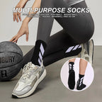 Men Anti Slip Football Socks Sports Grip Training Yoga Socks