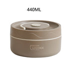 304 Stainless Steel Insulated Lunch Box Double Layer Sealed Food Container with Bag