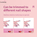 U-Shaped False Nail Scissors Acrylic Nail Tip Cutter Trimmer Tool