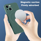 MagSafe Silicone Case for iPhone 11 12 13 14 15 Pro Max XR XS