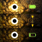14 LED Solar Ground Lights for Garden, Yard & Pathway Decor