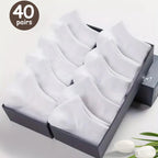 Men's Breathable Deodorant Low Cut Ankle Socks Sweat Wicking