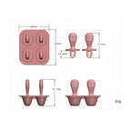 Baby Silicone Ice Cream Mold – Non-Toxic Ice Cube Tray & Breast Milk Storage
