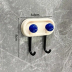 Adhesive Wall Hook Durable No-Drill Coat & Bathroom Storage Hook