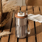 450ml Stainless Steel Thermo Water Bottle LED Temperature Display Mug