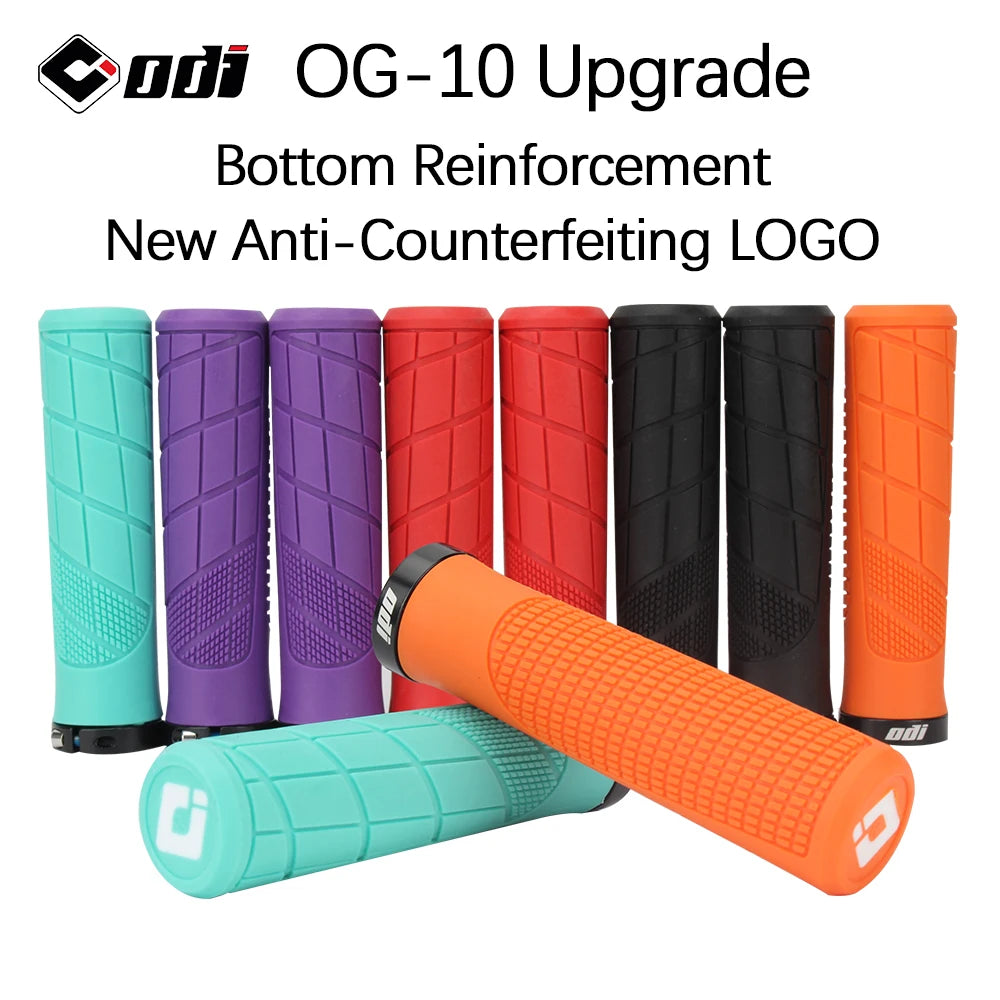 ODI Lock-On MTB Bike Handlebar Grips Anti-Slip Rubber Ergonomic