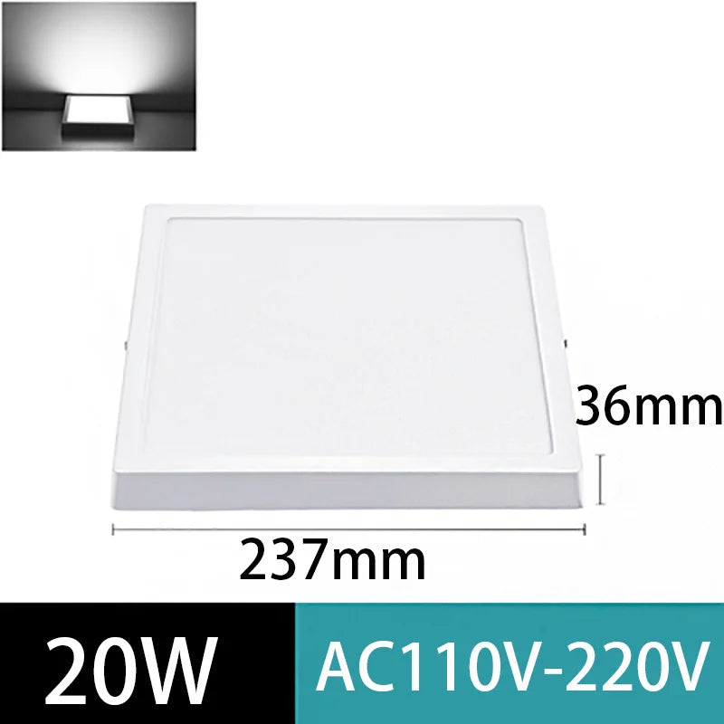 Ultra Thin LED Ceiling Lamp for Bedroom & Living Room