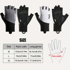 Summer Half Finger Cycling Gloves 3D Pad Anti Slip MTB Bike