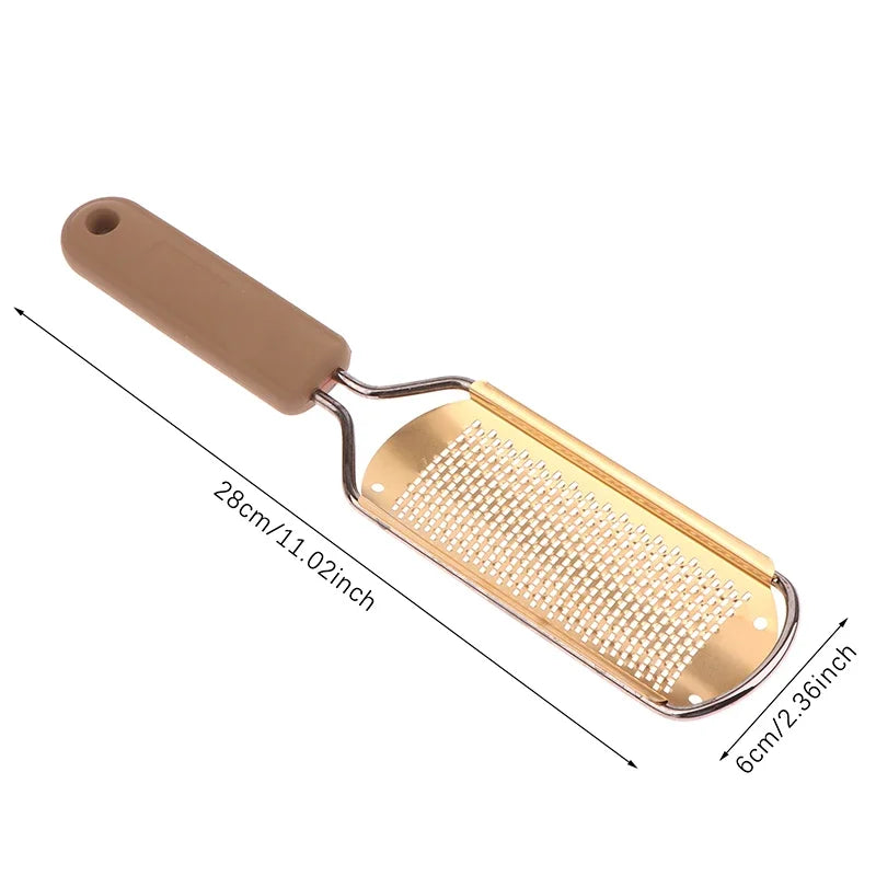 304 Stainless Steel Foot File Callus Remover for Smooth Soft Feet