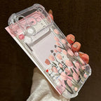 Floral Clear Shockproof Case for Motorola Edge 70 60 Fusion & Moto G