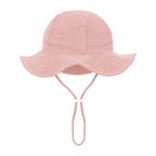 Floral Baby Bucket Hat UK Adjustable Infant Sun Cap