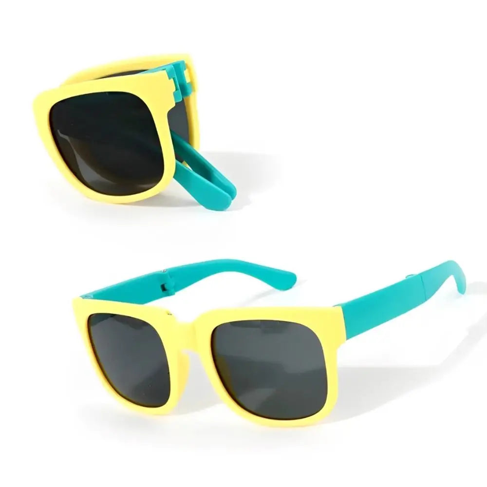 Kids Square Sunglasses UV400 | Foldable Children's Eyewear