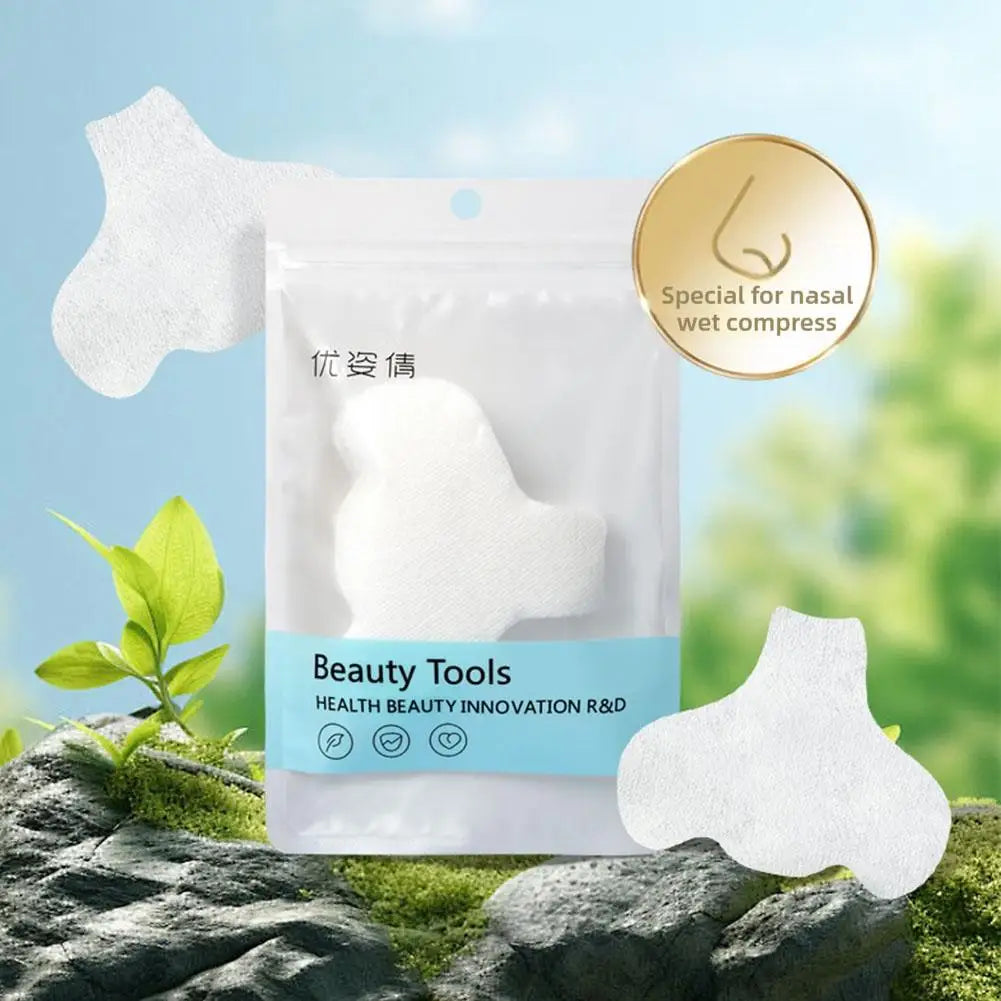 100Pcs Disposable Nose Mask Paper for Blackhead & Pore Cleansing